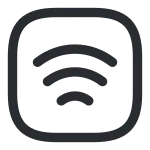Wifi Square SVG Icon